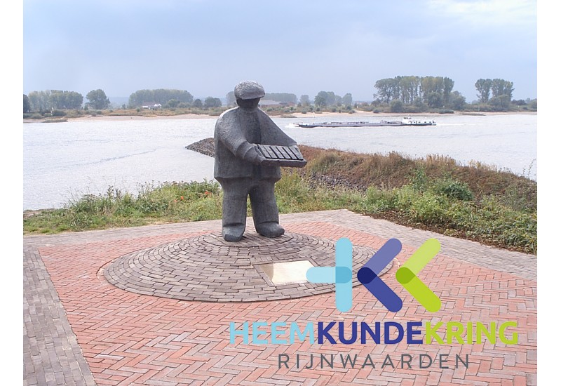 Beeld steenfabrieks arbeider